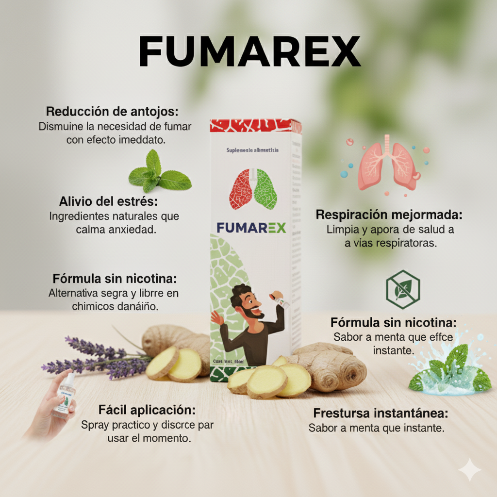 FUMAREX Solución Natural para Dejar de Fumar